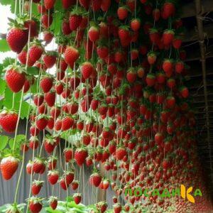 Клубника ампельная Анастасия купить по цене от 370р. в интернет-магазине «Посадика» с доставкой почтой в в Комсомольск-на-Амурее и по всей России – [изображение №1].