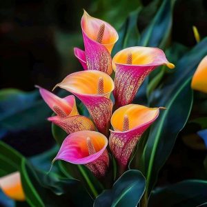 Калла Оникс купить по цене от 450р. в интернет-магазине «Посадика» с доставкой почтой в в Комсомольск-на-Амурее и по всей России – [изображение №1].